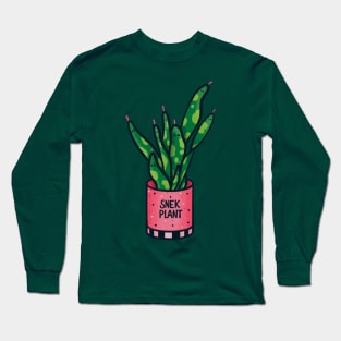 Snake Plant Long Sleeve T-Shirt